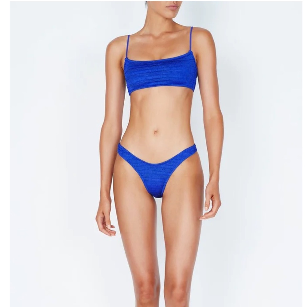 NWT Triangl Bikini Blue Small